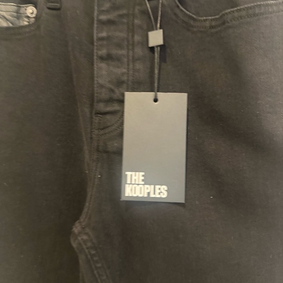 The kooples black slim-fit trousers - Picture 4 of 9